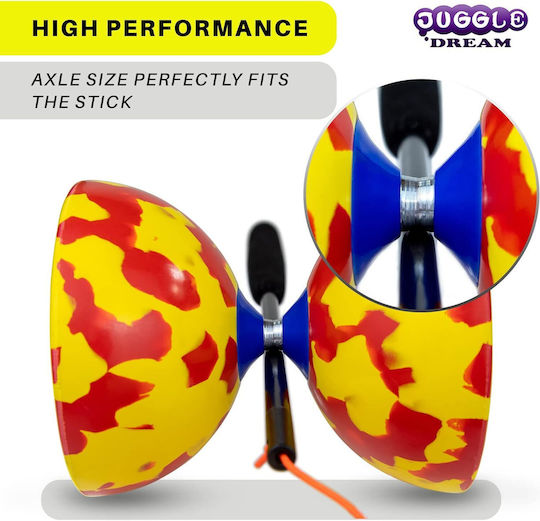 Juggle Dream Diabolo Jester (Various Designs/Assortment of Designs) 1pc