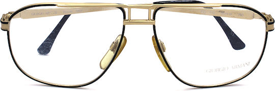 Giorgio Armani 113 702 56-14-140 Vintage Prescription Eyeglass Frames