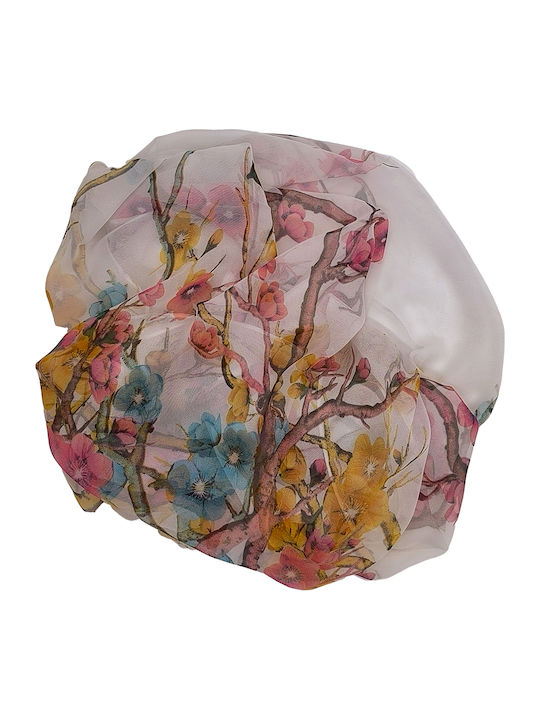 Gift-Me Women's Silk Scarf White Gift-Me Women's Silk Scarf White