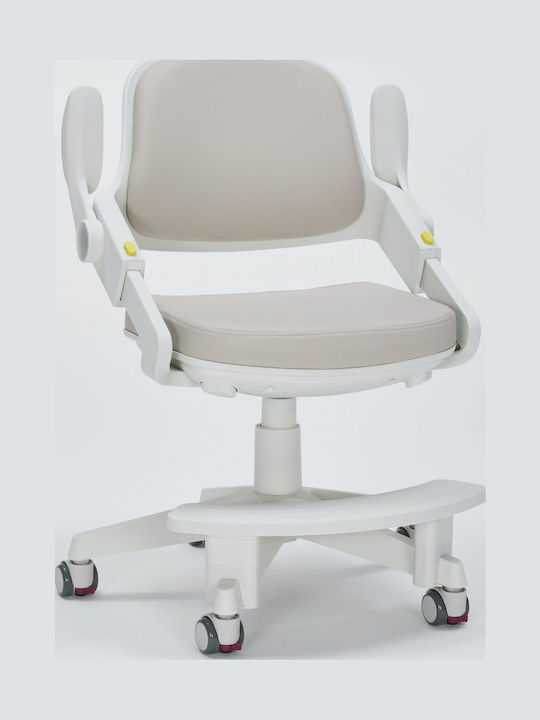 Desk Chair with Armrests Pink