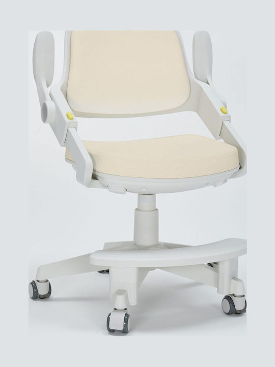 Desk Chair with Armrests Pink