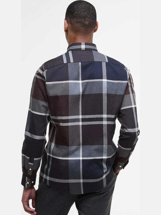 Barbour Βαμβακερό Πουκάμισο Καφέ-μπλε Barbour Βαμβακερό Πουκάμισο Καφέ-μπλε