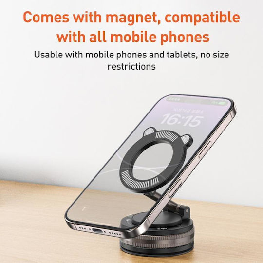 Car Mobile Mount with Magnet White