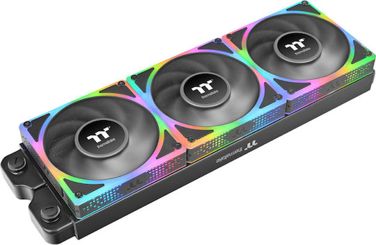 Thermaltake Toughfan Ex Case Fans 120mm (2000rpm / 59.34cfm) with ARGB Lighting Pack of 3