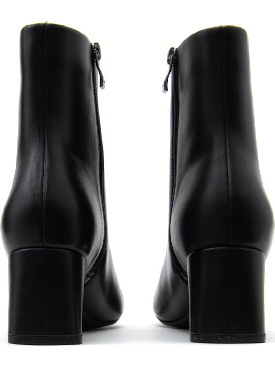 Fernie Leather Women's Ankle Boots Black
