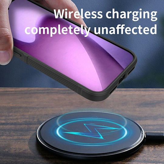 Amorus Back Cover Σιλικόνης Γκρι (iPhone 17 Pro)