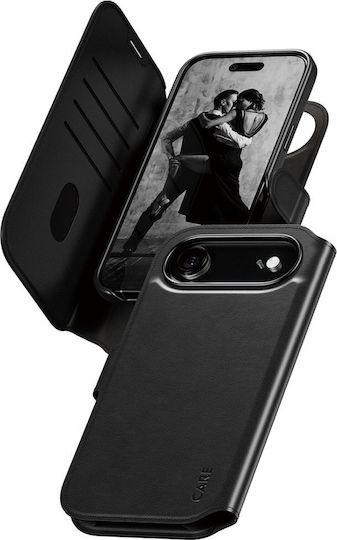 CARE by PanzerGlass Care Wallet Plastic / Leather Black (iPhone Air)