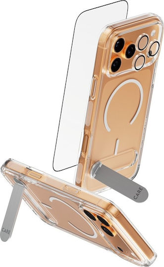 PanzerGlass Care Back Cover Set mit gehärtetem Glas Transparent für iPhone 17 Pro Max