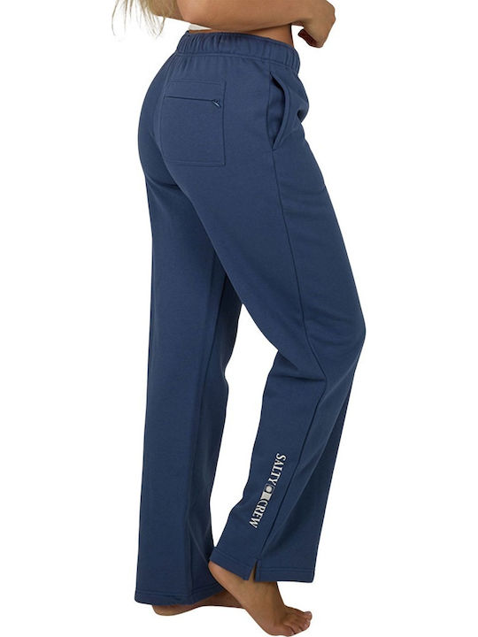 Damen Stoff Hose Indigo