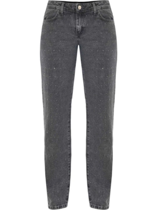 Pant Γυναικείο Υφασμάτινο Παντελόνι Grey