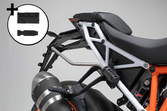 SW-Motech Pro Blaze Σετ Σαμάρια Μοτοσυκλέτας σε Μαύρο Χρώμα