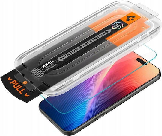 Spigen Privatsphäre Gehärtetes Glas (Apple iPhone 17, 17 Pro, 16 Pro)