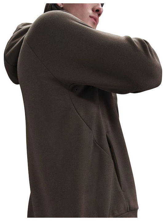 Primary Dri-Fit Суитшърт с Качулка Кафяв