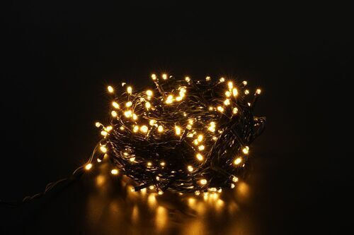 200 Светлини LED 20m. Топъл бял тип Лента 1бр