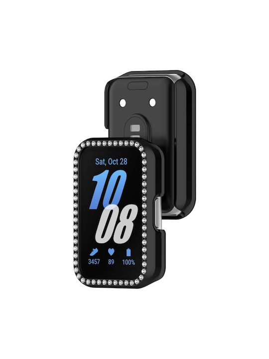 Προστατευτική Θήκη Samsung Galaxy Fit 3 Diamond Half Pack Hollow Pc Watch Μαύρη Προστατευτική Θήκη Samsung Galaxy Fit 3 Diamond Half Pack Hollow Pc Watch Μαύρη