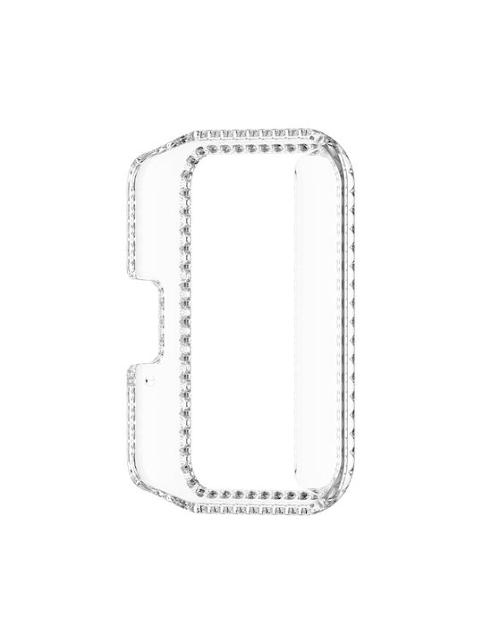 Protecție Carcasă Samsung Galaxy Fit 3 Diamond Half Pack Hollow PC Transparentă