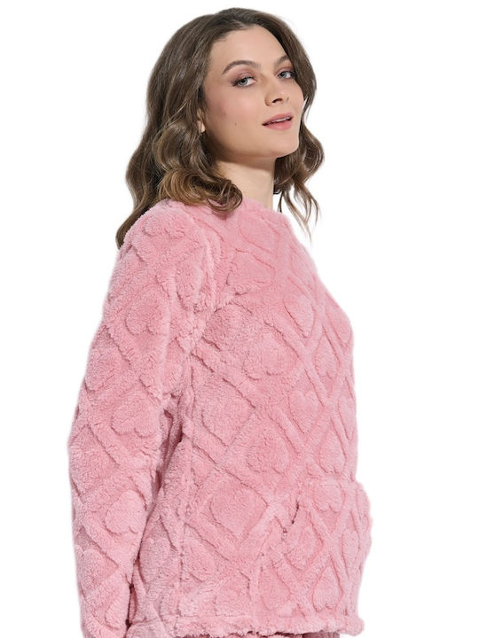 Jeannette Lingerie Set Pijamale pentru Femei Pink
