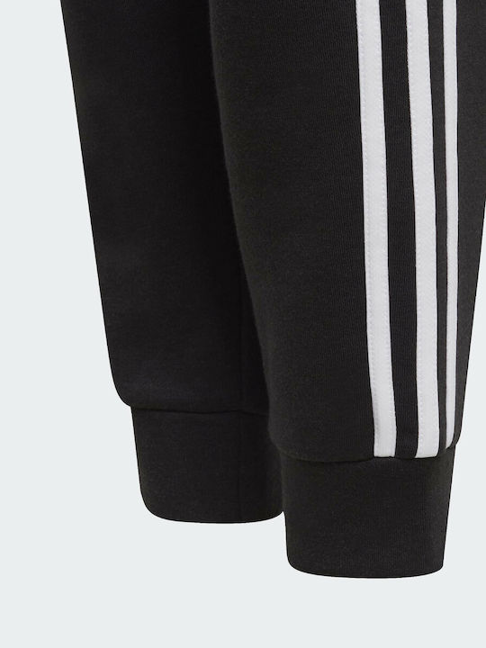 Παιδικό Παντελόνι Φόρμας Μαύρο Essentials 3-Stripes