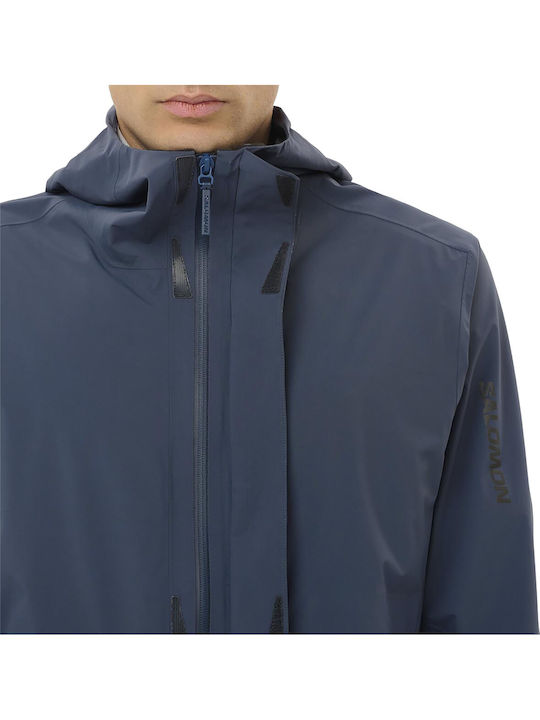 Sportjacke Wasserdicht Marineblau