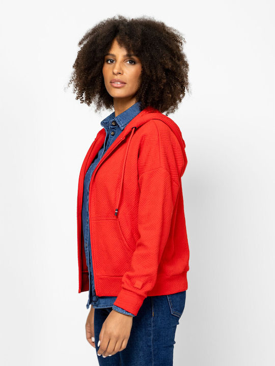 Damen Jacke Red
