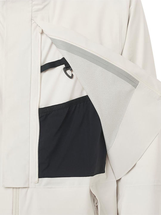 Outerpath Women's Lifestyle Jacket Waterproof for Winter with Hood Beige