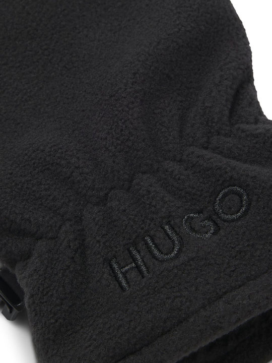 Μαύρα Ανδρικά Fleece Γάντια