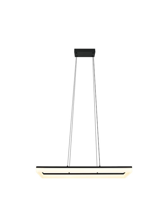 Trio Lighting Κρεμαστό Φωτιστικό Μαύρο