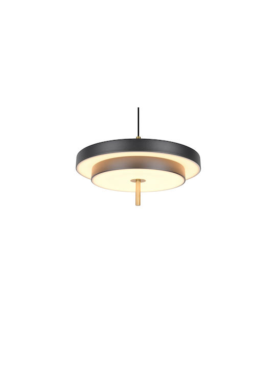 Trio Lighting Keaton Κρεμαστό Φωτιστικό Μαύρο