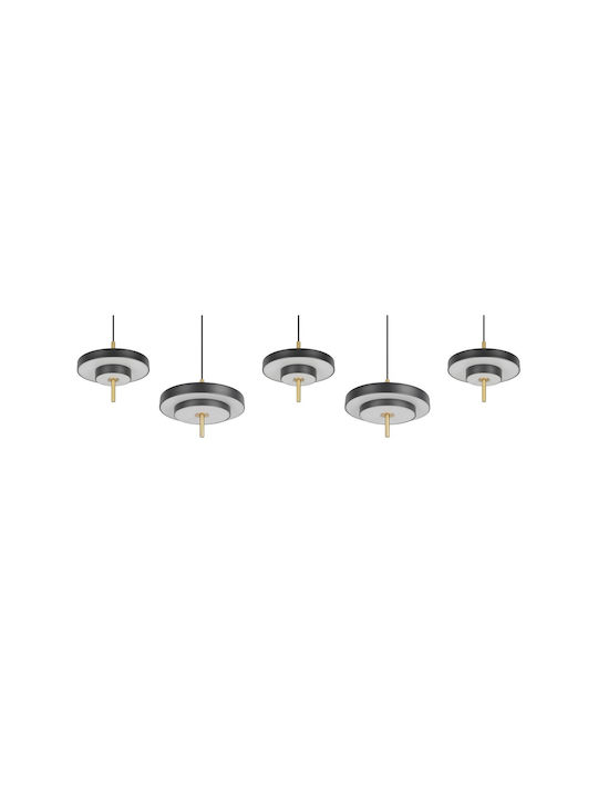 Trio Lighting Keaton Pendant Light Black