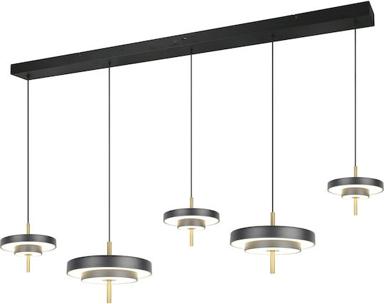 Trio Lighting Keaton Pendant Light Black