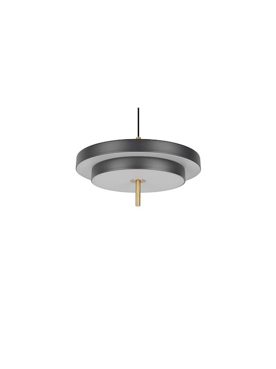 Trio Lighting Keaton Κρεμαστό Φωτιστικό Μαύρο