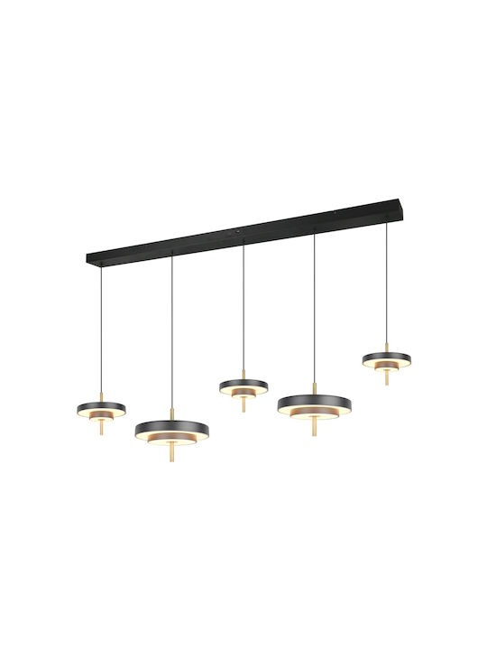 Trio Lighting Keaton Pendant Light Black