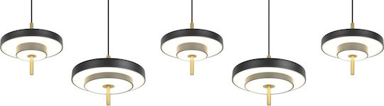 Trio Lighting Keaton Pendant Light Black