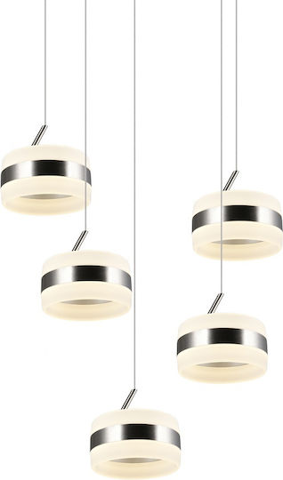 Trio Lighting Dios Pendant Light Silver