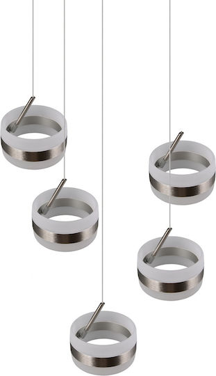 Trio Lighting Dios Pendant Light Silver