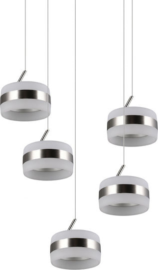 Trio Lighting Dios Pendant Light Silver