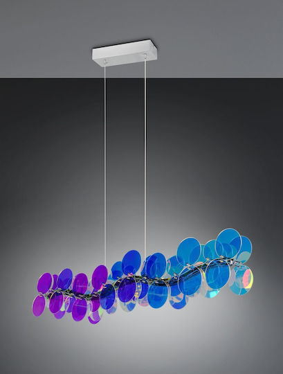 Trio Lighting Κρεμαστό Φωτιστικό Διάφανο