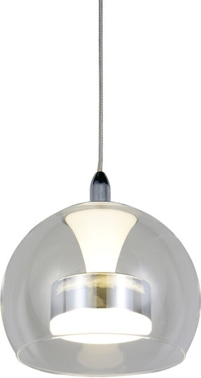 Trio Lighting Flynt Pendant Light Silver