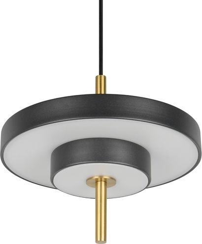 Trio Lighting Keaton Висящо Осветително Тяло Черен
