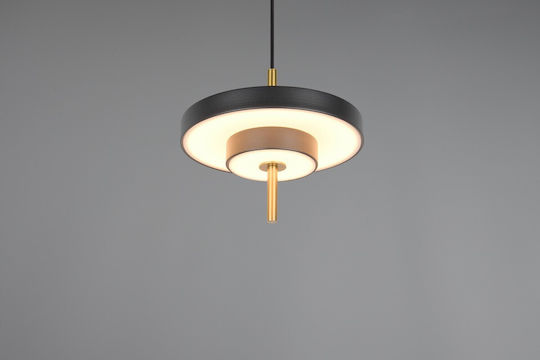 Trio Lighting Keaton Висящо Осветително Тяло Черен