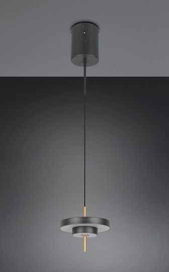 Trio Lighting Keaton Висящо Осветително Тяло Черен