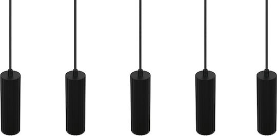 Trio Lighting Soka Κρεμαστό Φωτιστικό Μαύρο