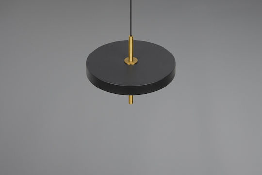 Trio Lighting Keaton Висящо Осветително Тяло Черен