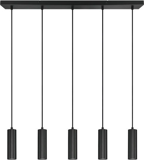 Trio Lighting Soka Κρεμαστό Φωτιστικό Μαύρο