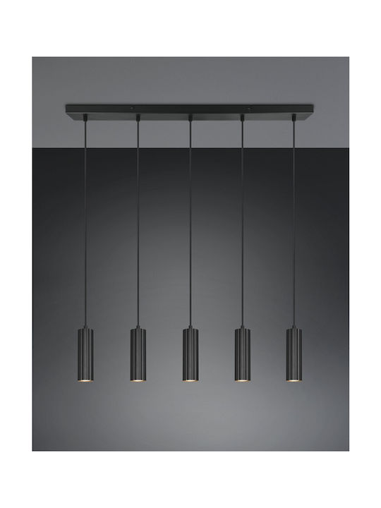 Trio Lighting Soka Lustră Negru