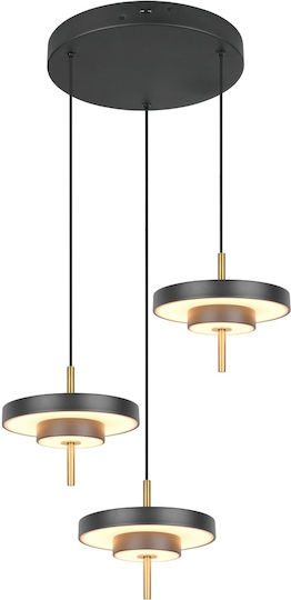 Trio Lighting Keaton Pendant Light Black