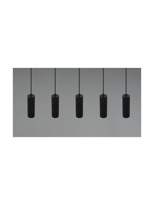 Trio Lighting Soka Lustră Negru