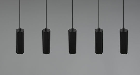 Trio Lighting Soka Κρεμαστό Φωτιστικό Μαύρο
