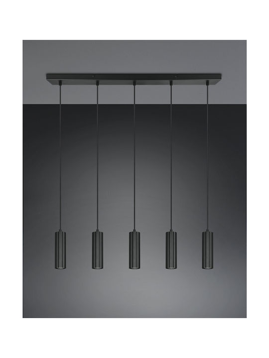 Trio Lighting Soka Lustră Negru