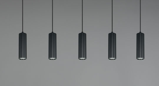 Trio Lighting Soka Κρεμαστό Φωτιστικό Μαύρο